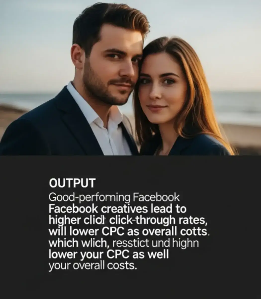 Good-performing Facebook creatives