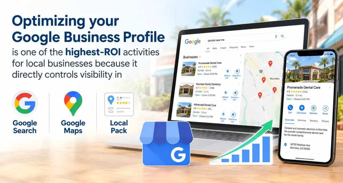 Google Business Profile management in Tucson, AZ by David Cragg