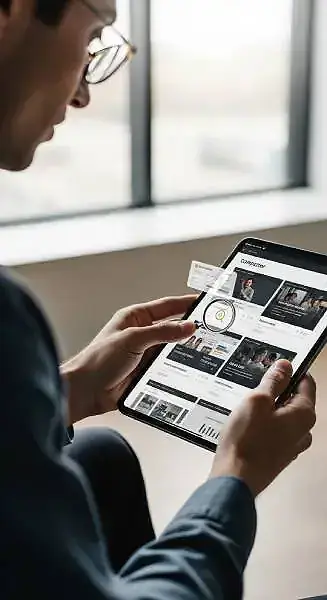 Reviewing competitor content to find topic gaps for a Tucson client
